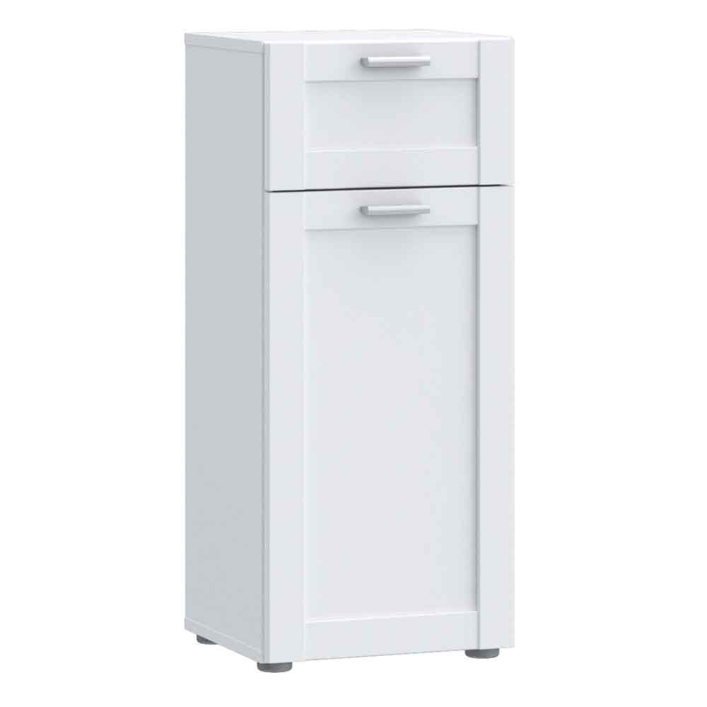 Leko Wooden Bathroom Furniture Set in White
