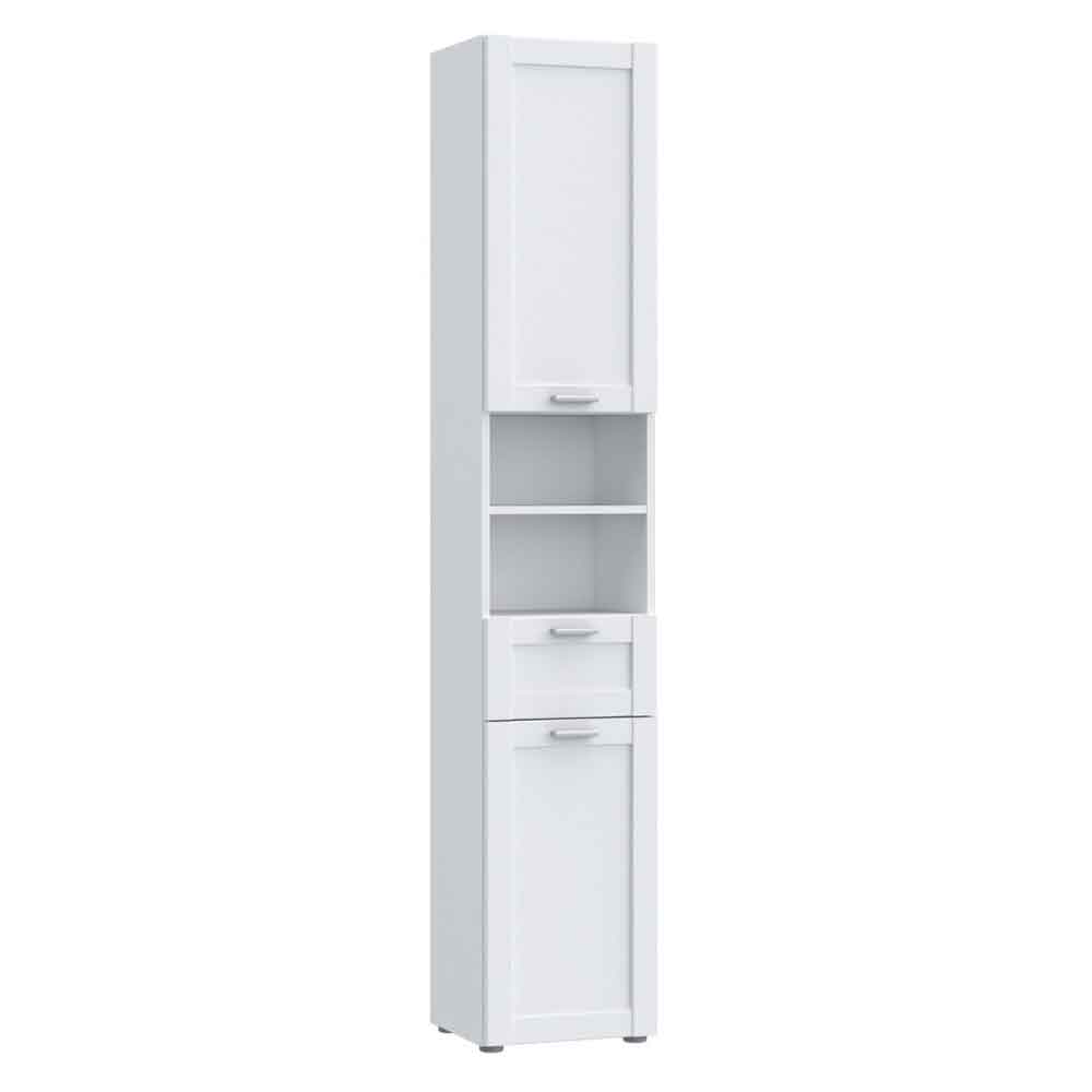 Leko Wooden Bathroom Furniture Set in White