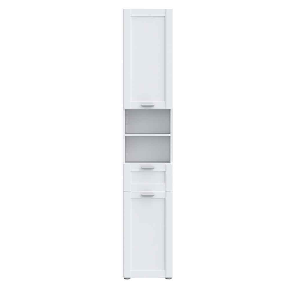 Leko Wooden Bathroom Furniture Set in White