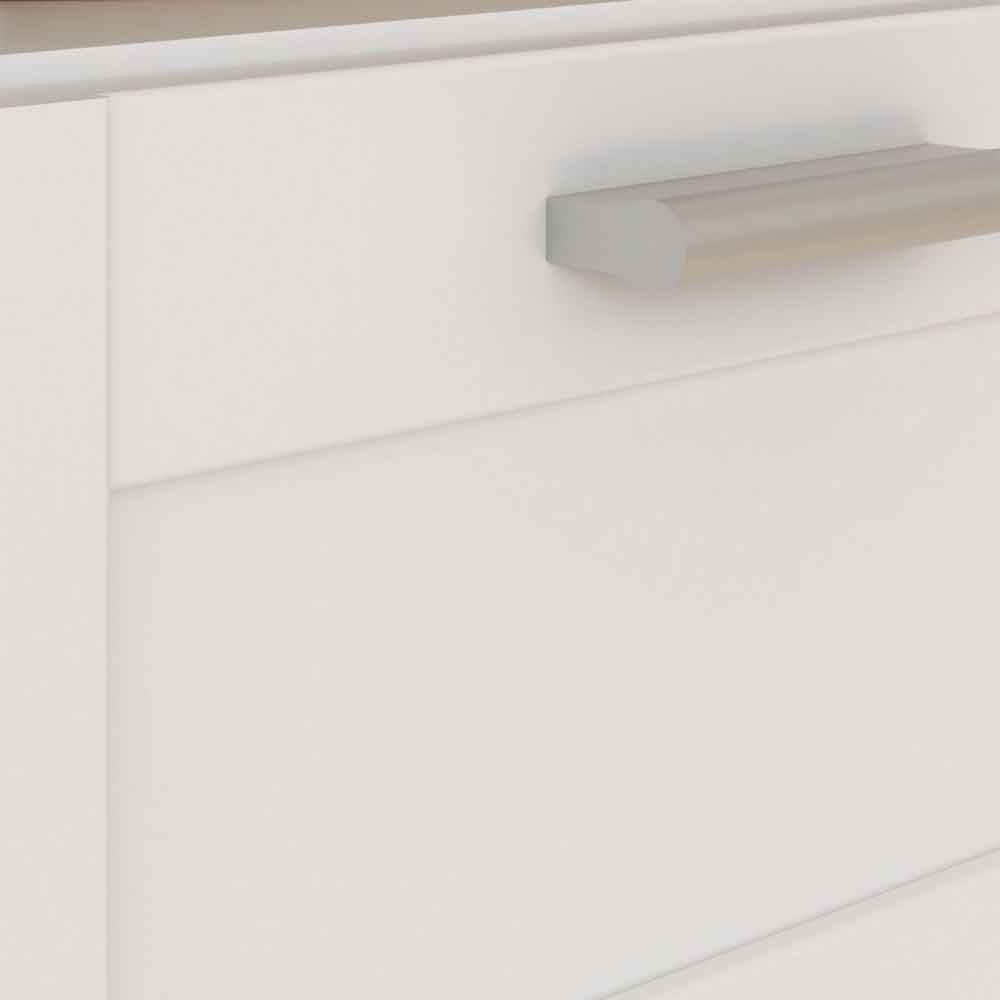 Leko Wooden Bathroom Vanity Unit with 2 Doors in White
