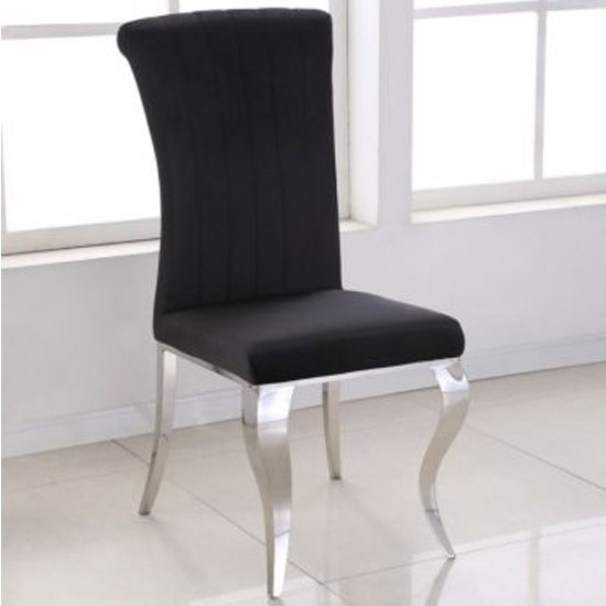Leming Small Grey Marble Dining Table With 4 Liyam Black Chairs_3