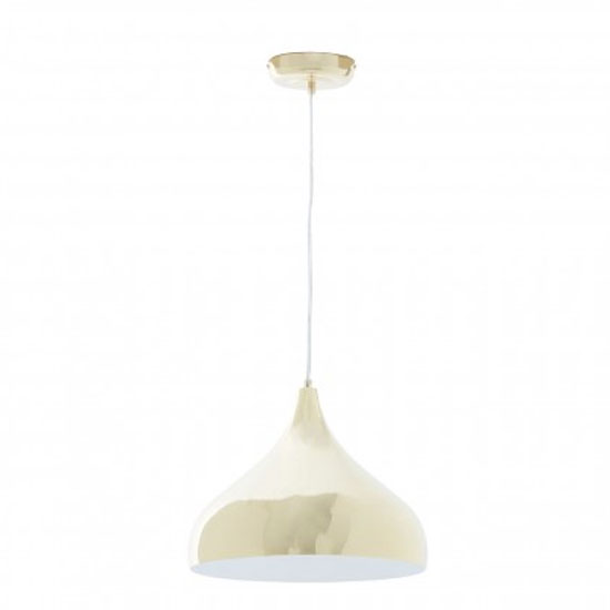 Lena 1 Pendant Light In Gold