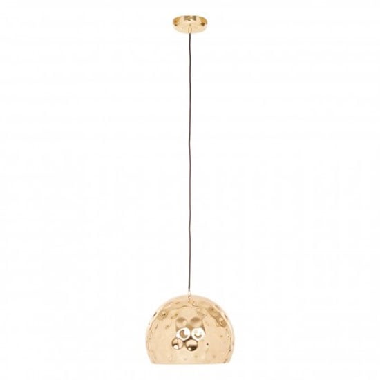 Lena Dome Pendant Light In Gold