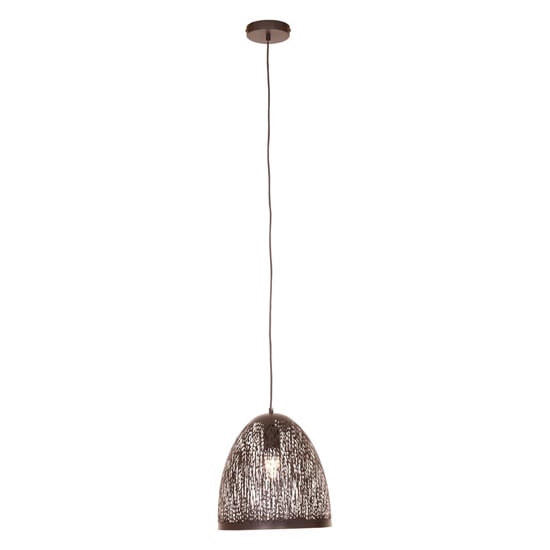 Product photograph of Lennon Bell Shaped Iron Pendant Light In Black from Furniture in Fashion