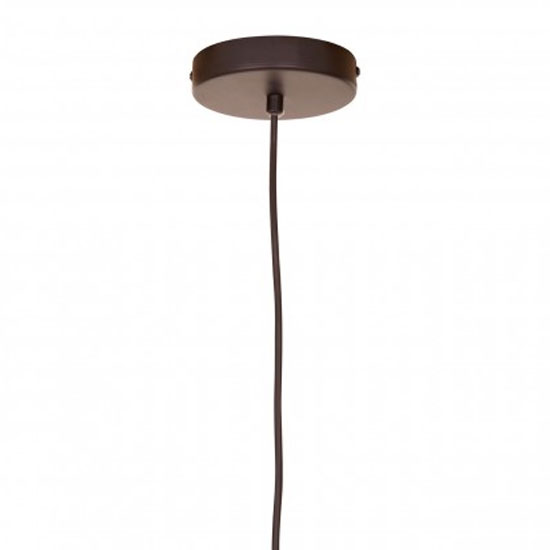 Lennon Bell Shaped Iron Pendant Light In Black