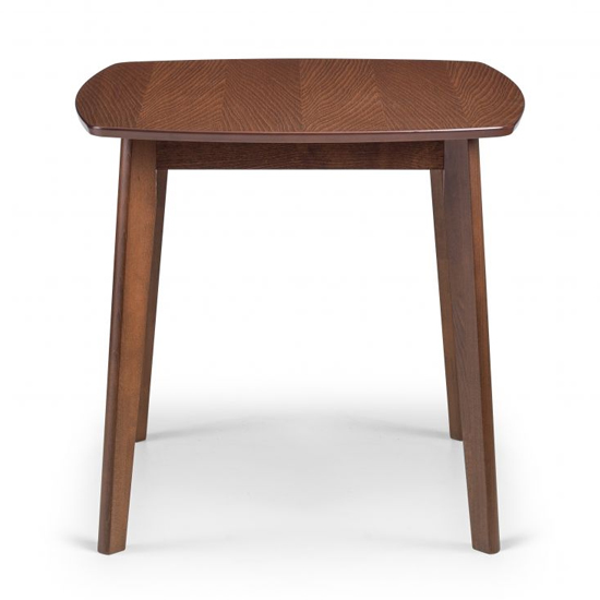 Laisha Wooden Square Dining Table In Walnut_2