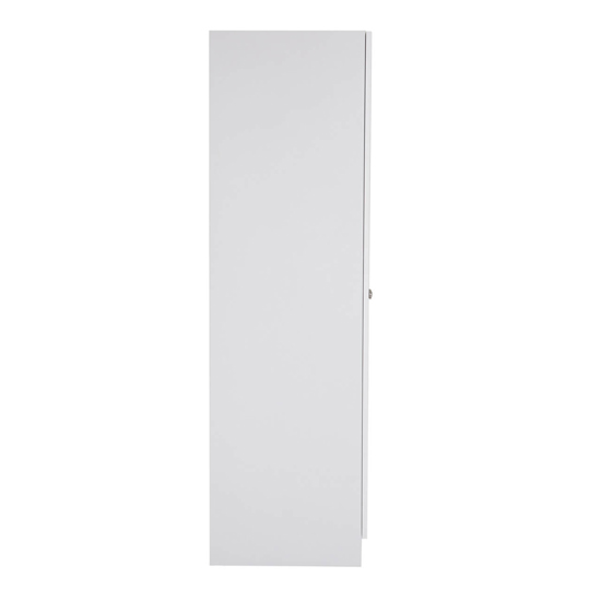 Leon Wooden Wardrobe With 2 Doors In Light Grey
