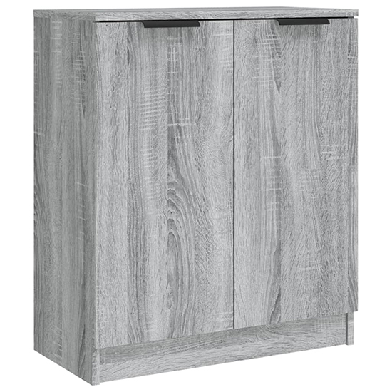 Leslie Wooden Sideboard With 2 Doors In Grey Sonoma Oak_2