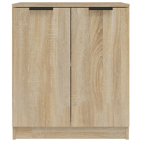 Leslie Wooden Sideboard With 2 Doors In Sonoma Oak