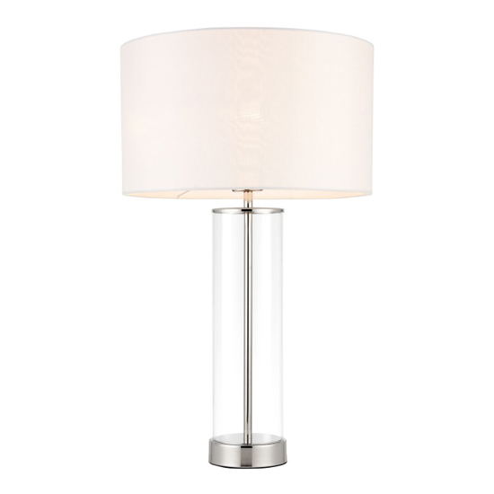 Lessina Table Lamp In Bright Nickel