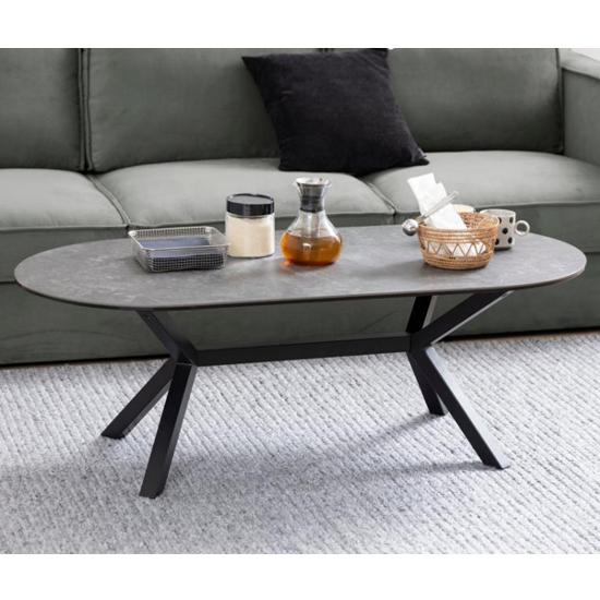 Read more about Lexiso ceramic coffee table in fairbanks black