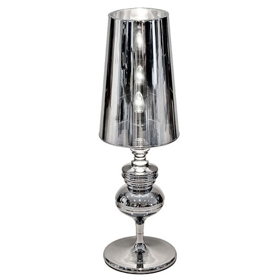 lh63 silvershade table lamp - 6 Impressive Ideas On Unusual Table Lamps