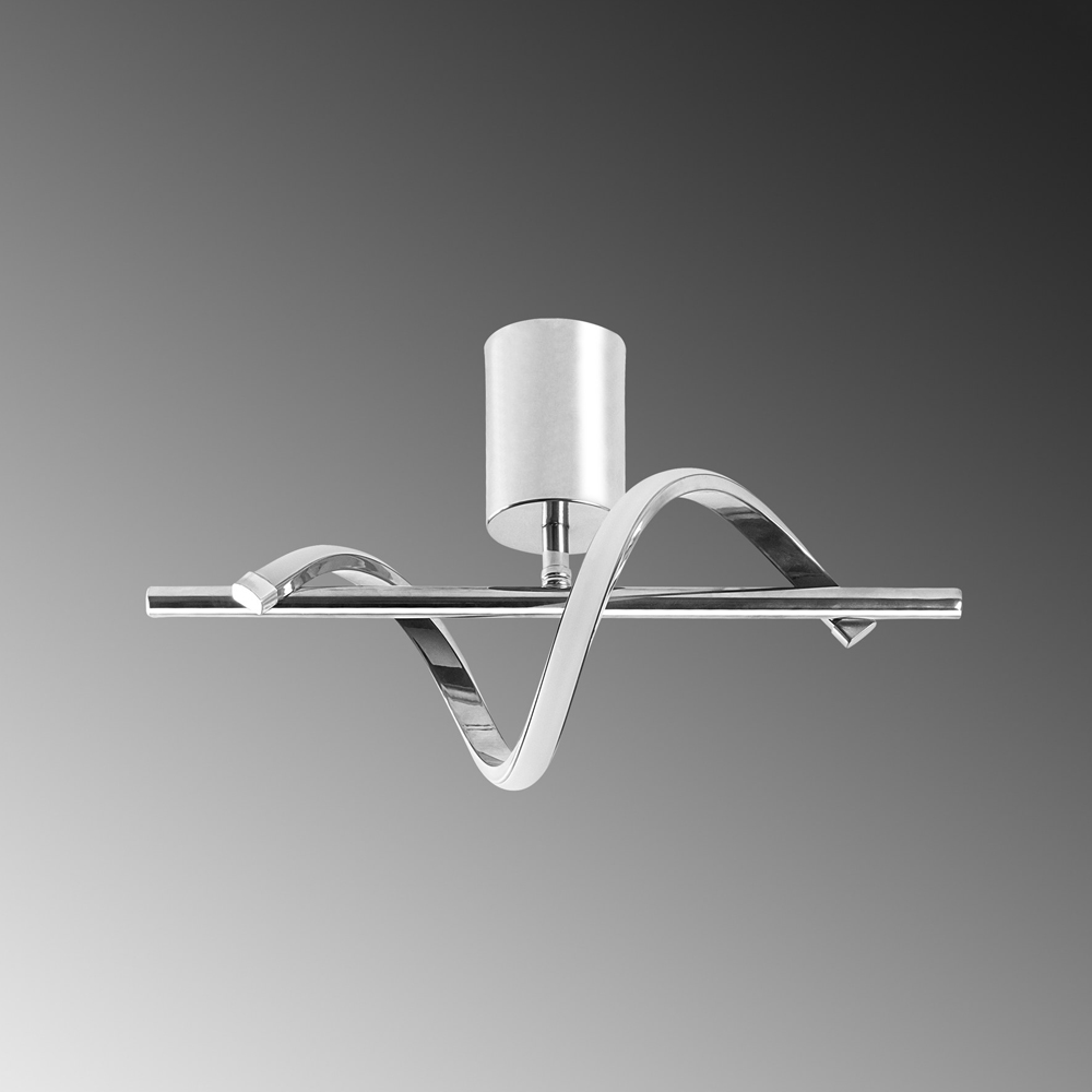 Likma Metal Ceiling Light in Chrome