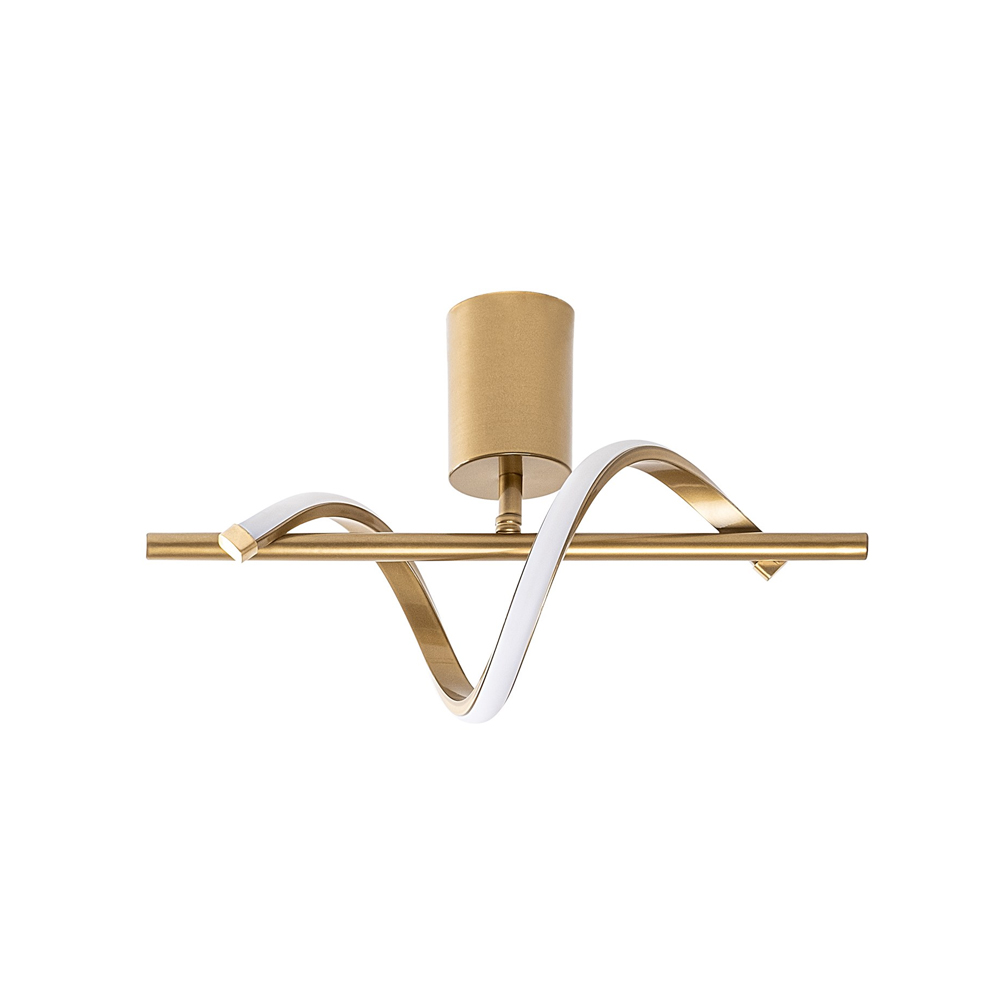 Likma Metal Ceiling Light in Gold