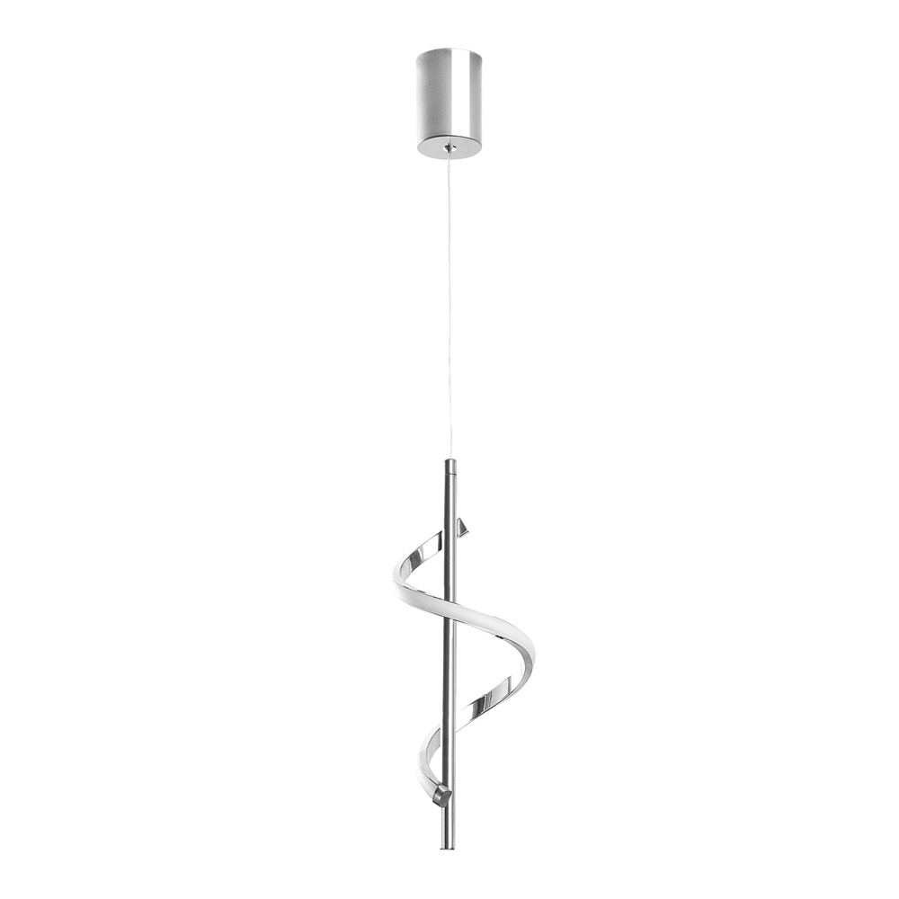 Likma Metal Ceiling Pendant Light in Chrome