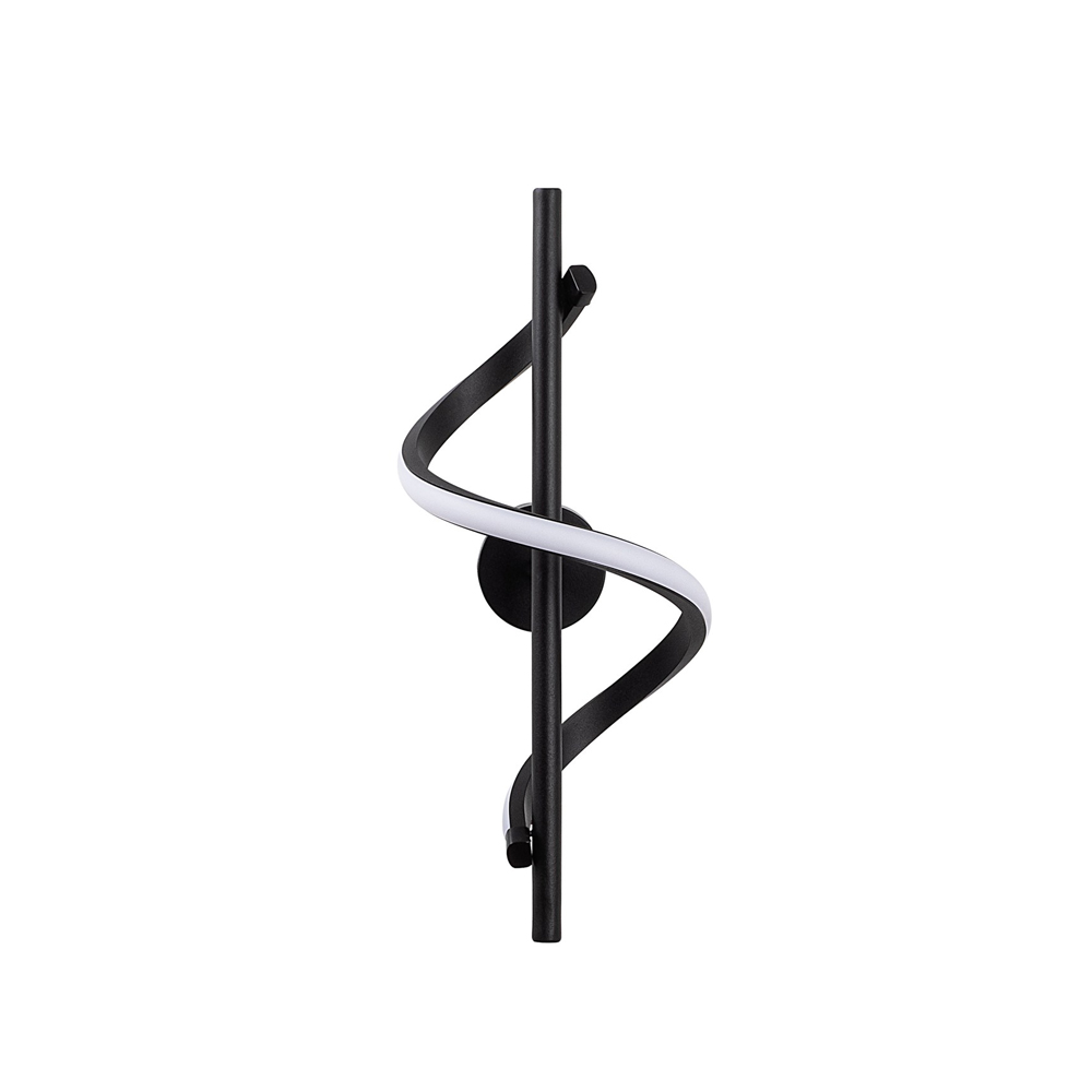 Likma Metal Wall Light in Black