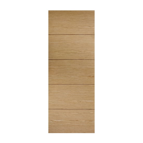 Product photograph of Lille Solid 1981mm X 610mm Internal Door In Oak from Furniture in Fashion