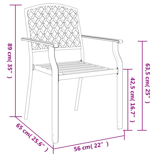 Lima Large Square Steel 3 Piece Garden Dining Set In Anthracite