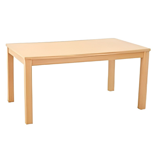 Photo of Lindon rectangular wooden dining table in oak