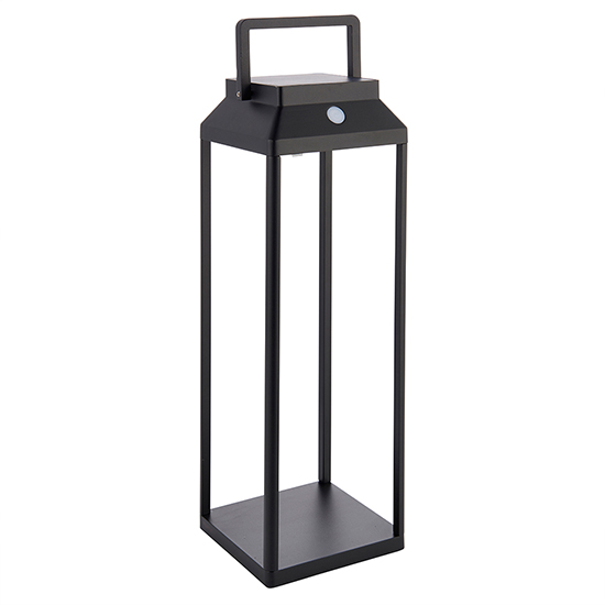 Linterna LED Large Outdoor Table Lamp In Textured Black_7