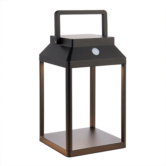 Linterna LED Small Outdoor Table Lamp In Textured Black_6
