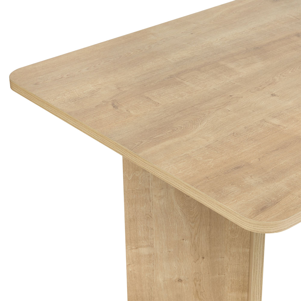 Linzor Rectangular Wooden Dining Table in Honey Oak