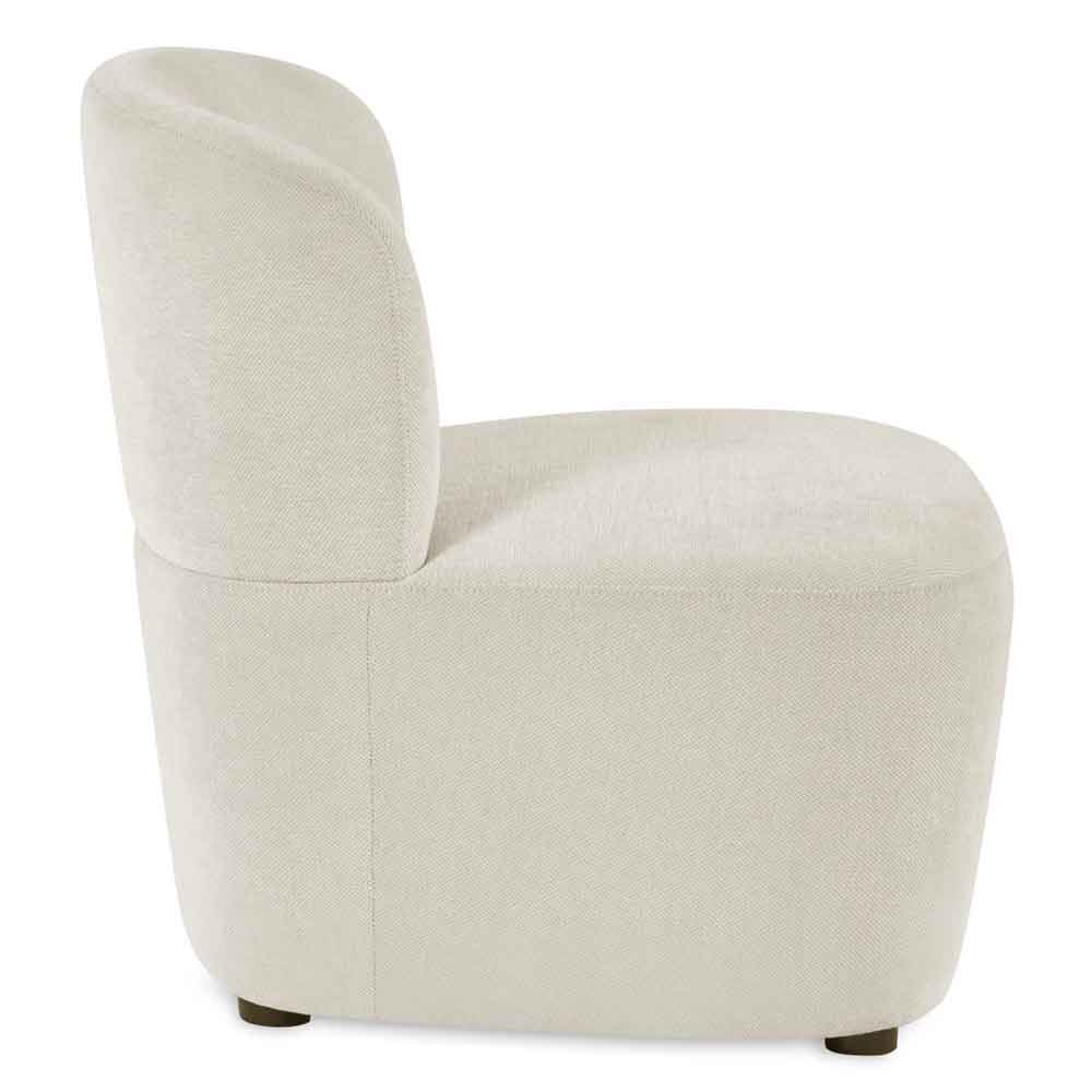Lireva Fabric Bedroom Chair in Dune Beige
