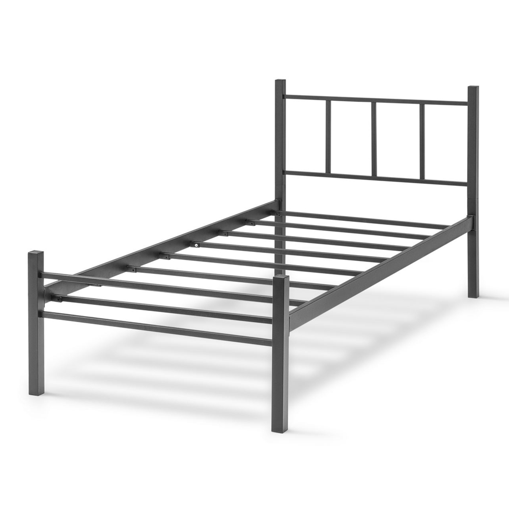 Lirex Metal Single Bed in Black
