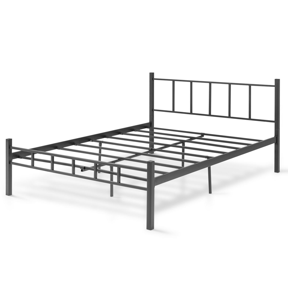 Lirex Metal Small Double Bed in Black