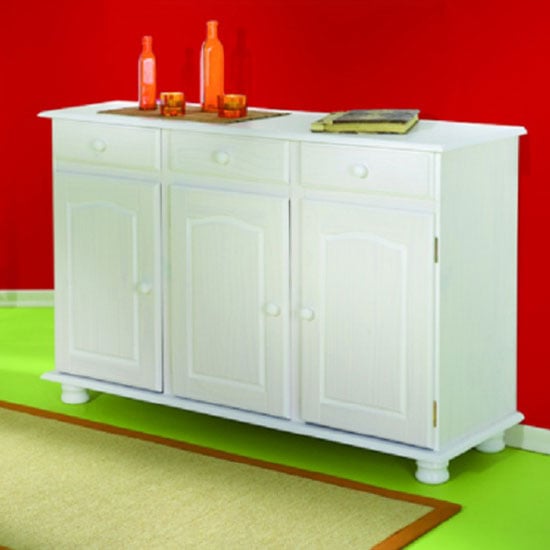Read more about Livio 3 door white pine sideboard