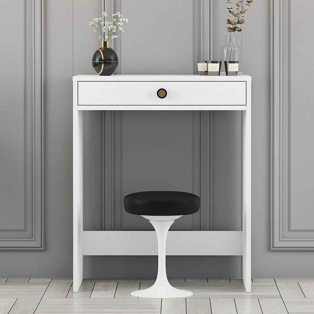 Lizbon Wooden Dressing Table in White