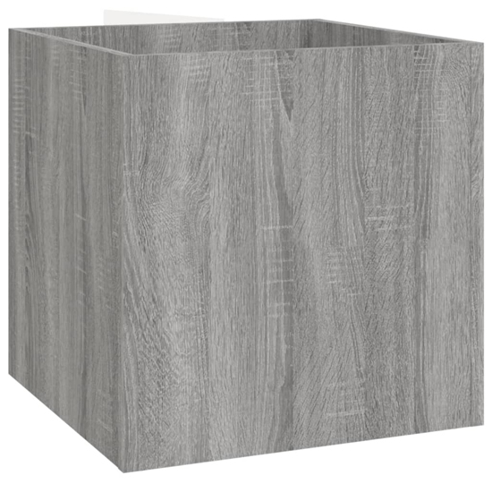 Lochlan Wooden Hallway Furniture Set In Grey Sonoma Oak_5