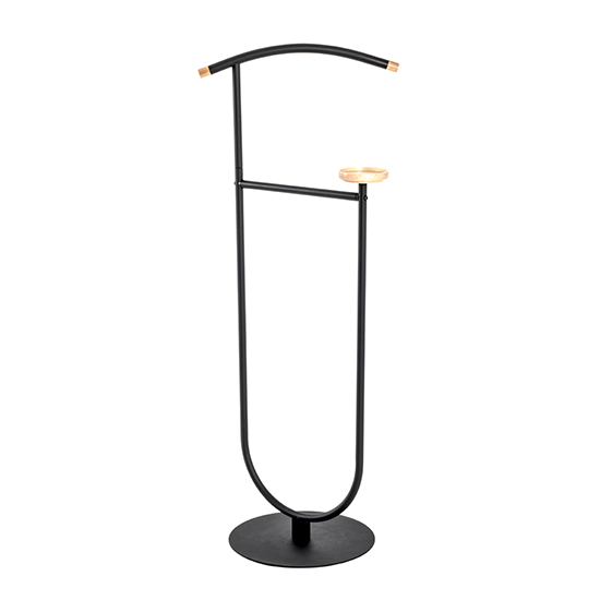 Longview Metal Valet Stand In Black