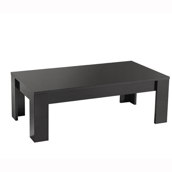 Lorenz Coffee Table Rectangular In Black High Gloss