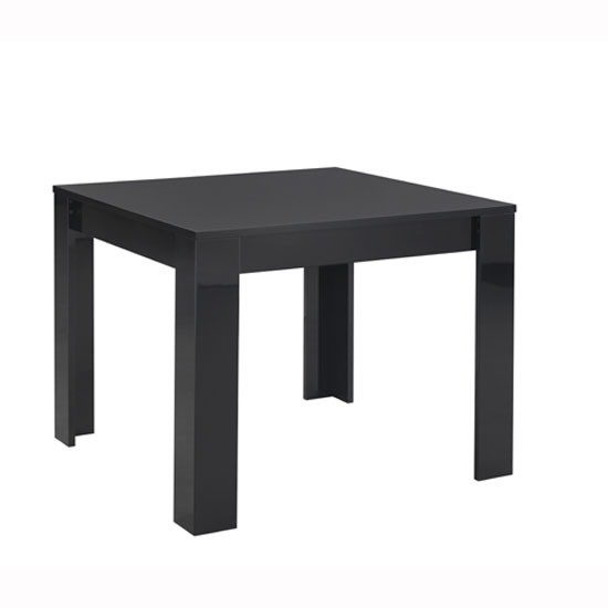 Read more about Lorenz dining table square in black high gloss