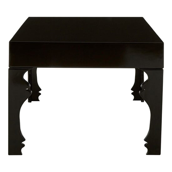 Louis Rectangular High Gloss Coffee Table In Black_3