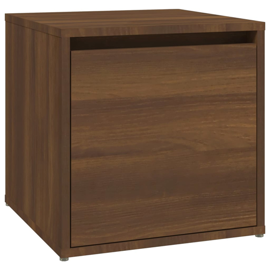 Louise Wooden Hallway Furniture Set In Brown Oak_6