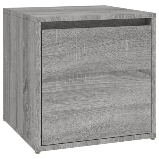Louise Wooden Hallway Furniture Set In Grey Sonoma Oak_6