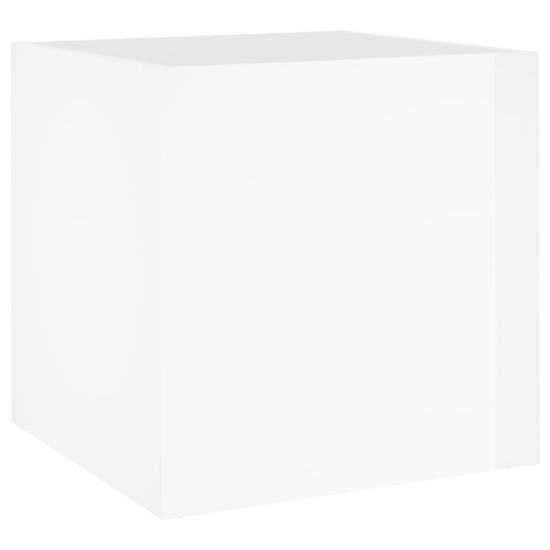 Louise High Gloss Hallway Furniture Set In White_7