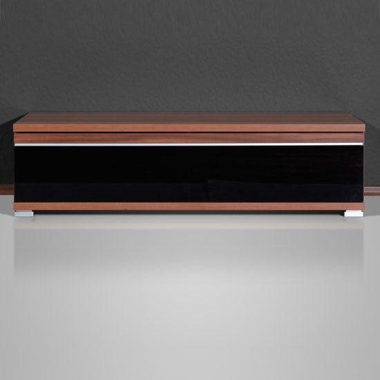 low tv stand walnut 1503 87 - How To Decorate A Room To Make It Look Bigger