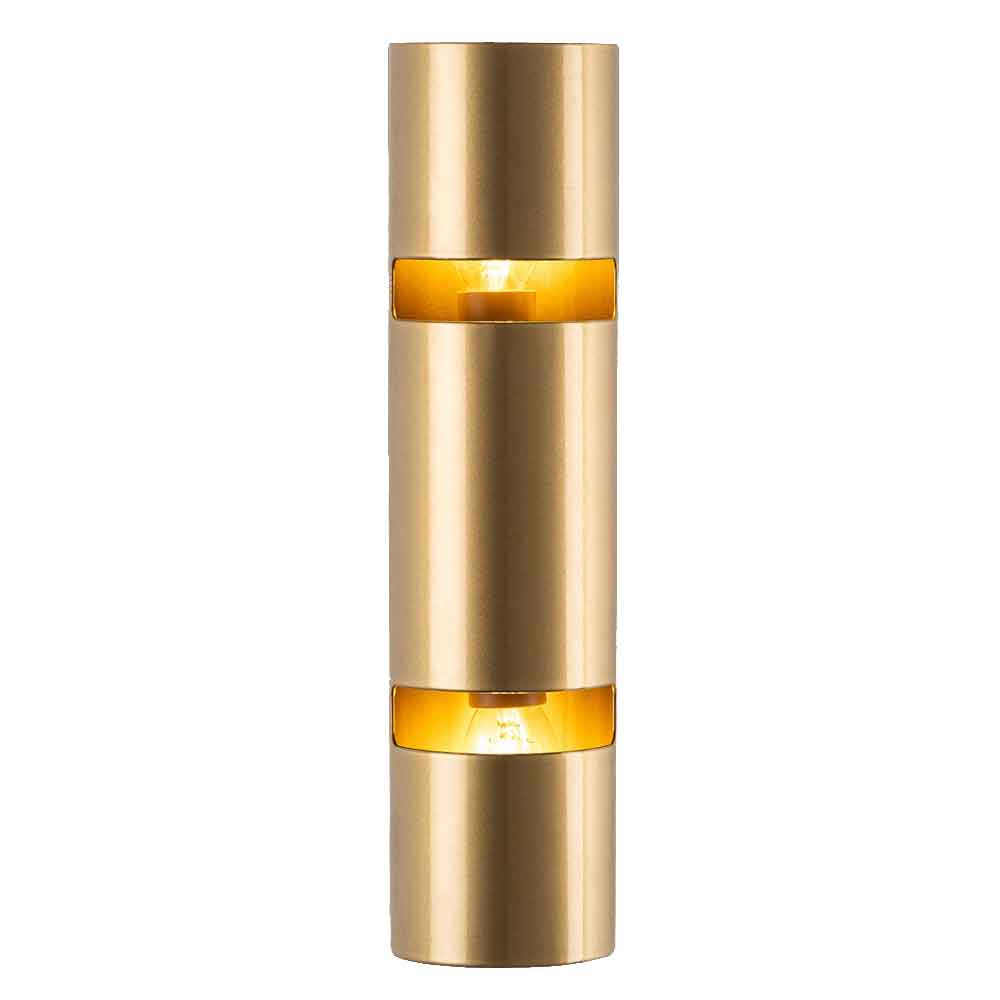 Luxora Metal Wall Lamp in Gold