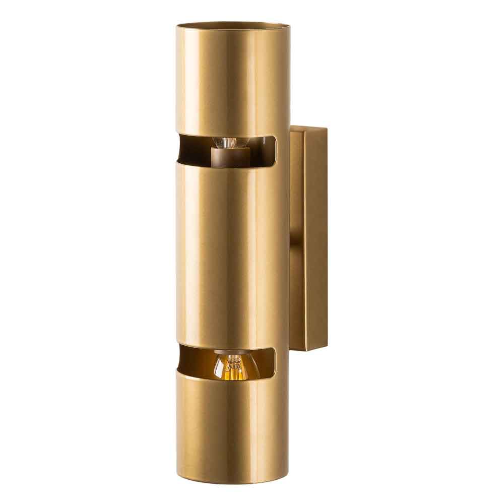 Luxora Metal Wall Lamp in Gold
