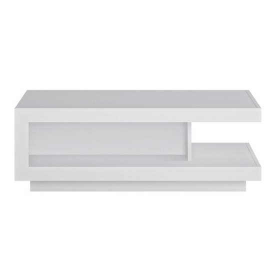 Lyco High Gloss Coffee Table Rectangular In White