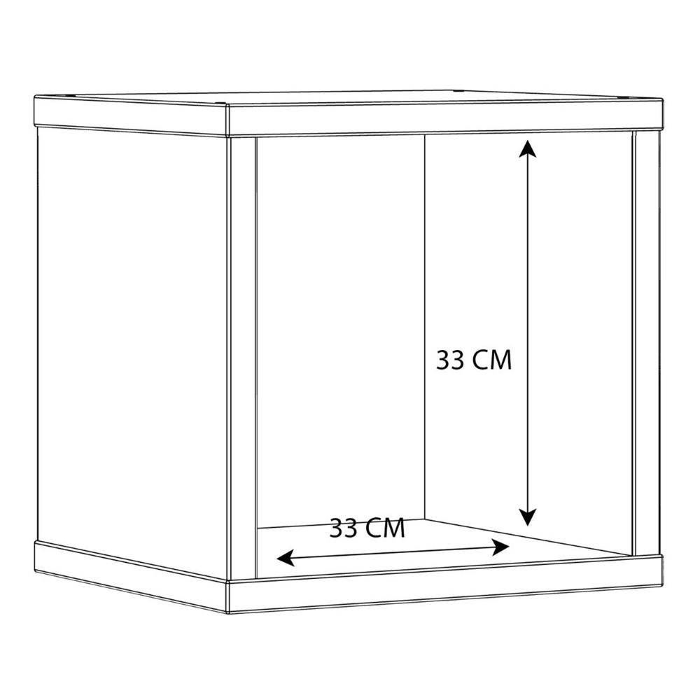 Mabon High Gloss Bookshelf In White