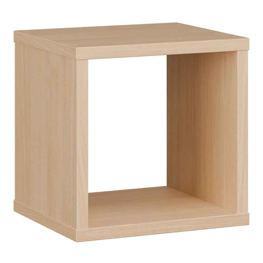 Mabon Square Wooden Shelving Unit in Elegancia Oak