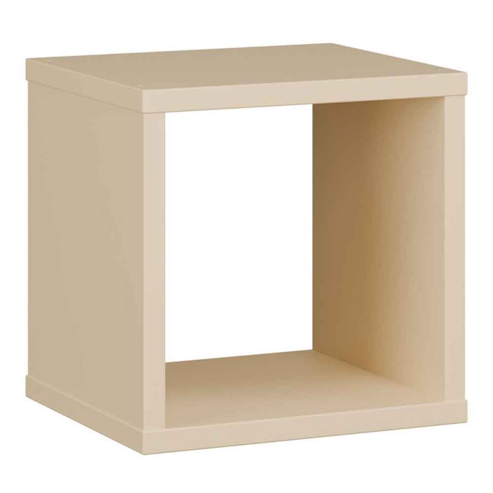 Mabon Square Wooden Shelving Unit in Yellow