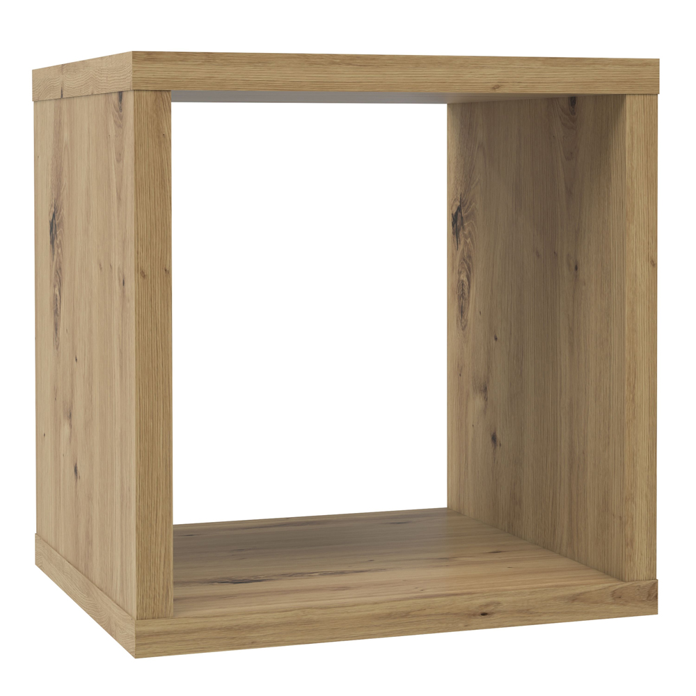 Mabon Wooden Bookshelf In Artisan Oak