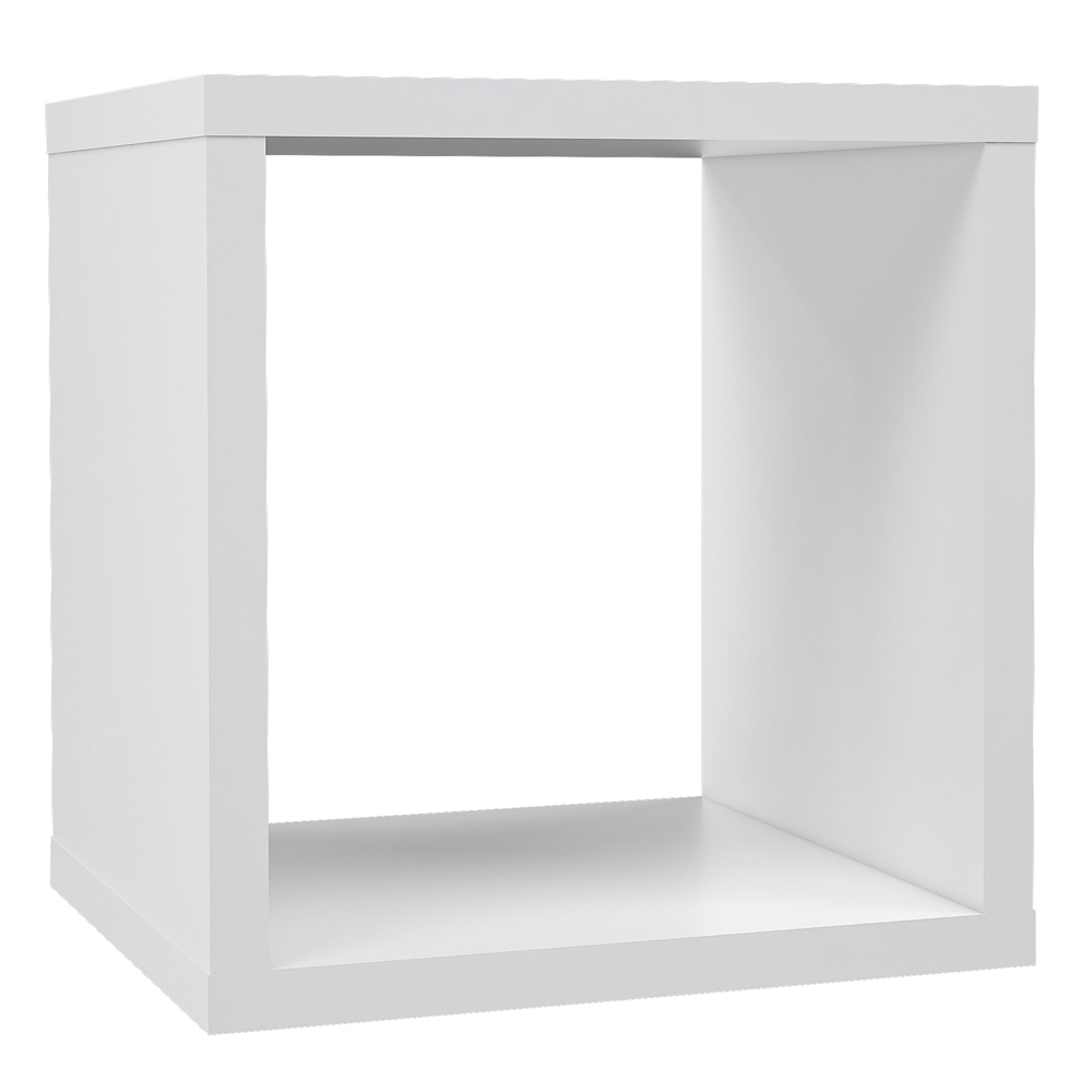 Mabon Wooden Bookshelf In Matt White