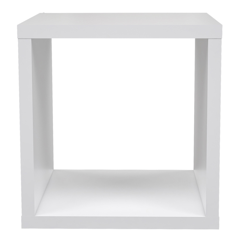 Mabon Wooden Bookshelf In Matt White