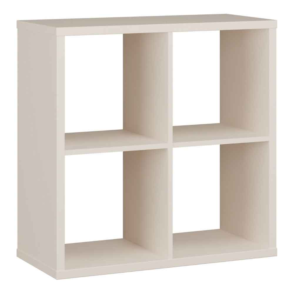 Mabon Wooden Shelving Unit with 4 Open Storage in Sand